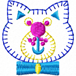 Teddy Embroidery Design 12